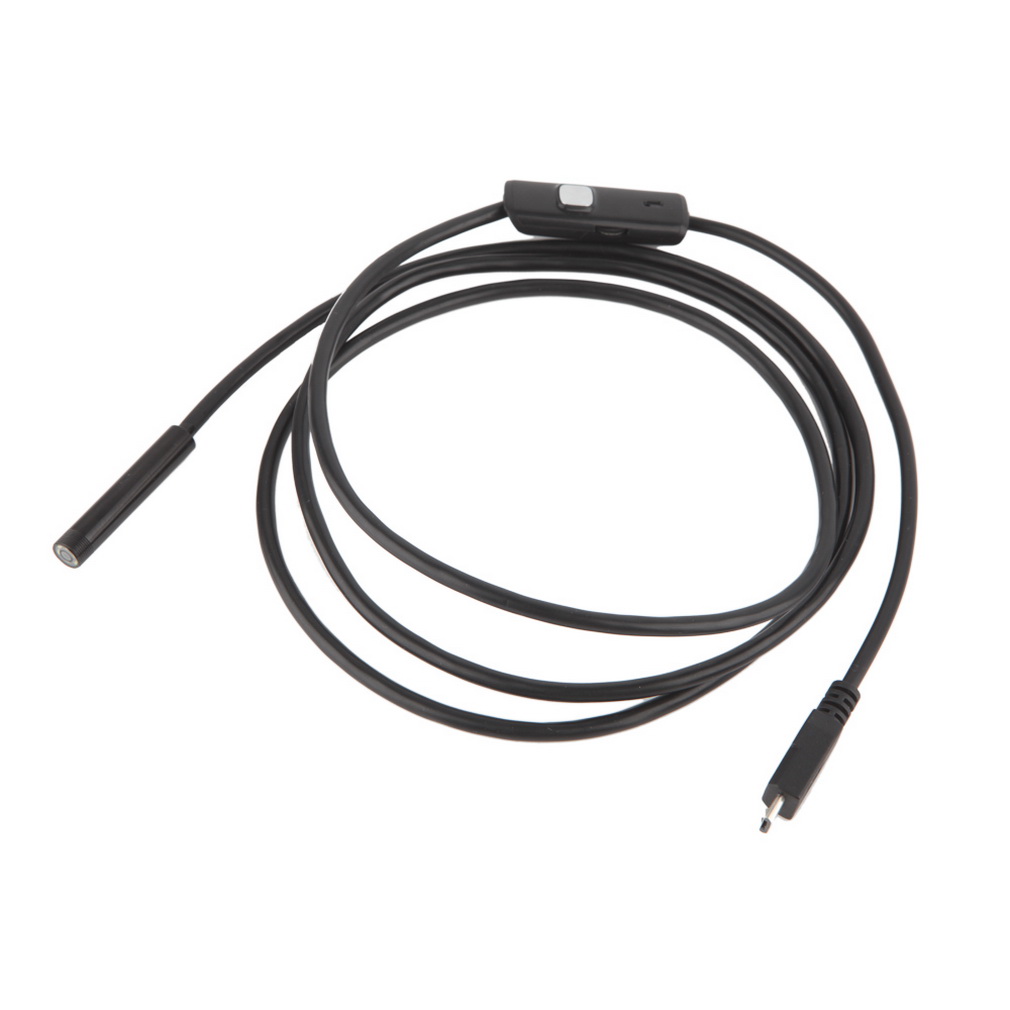 Lens Inspect Borescope Camera Endoscope For Android Phones - Black