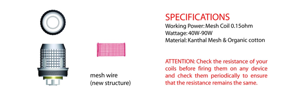 Electronic Cigarette Atomizer FreeMax Fireluke Mesh Tank Atomizer 3ml Carbon Fiber -Green