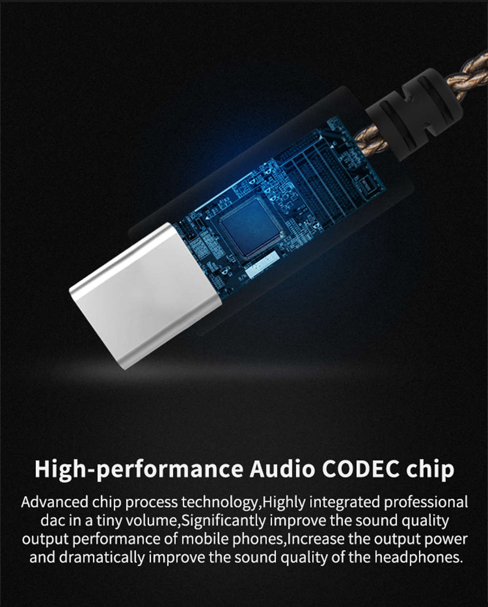 KZ ZS3/ZS4/ZS5/ZS6/ZSA Type-C HD Audio Decoding Silver Plated Upgrade Wire Cable Detachable for Headphones 0.7mm