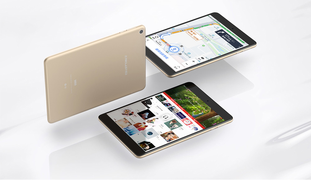 Teclast M89 Tablet PC MT8176 Hexa Core GPS 7.9" IPS Retina Screen 2048*1536 3GB DDR3L 32GB eMMC Android 7.0 - Black+Gold