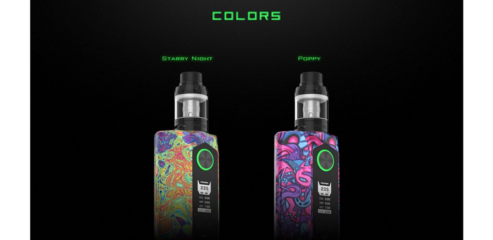 Electronic Cigarette Geekvape Blade 235W Mod Kit with Aero Tank Atomizer -Crystal Sand