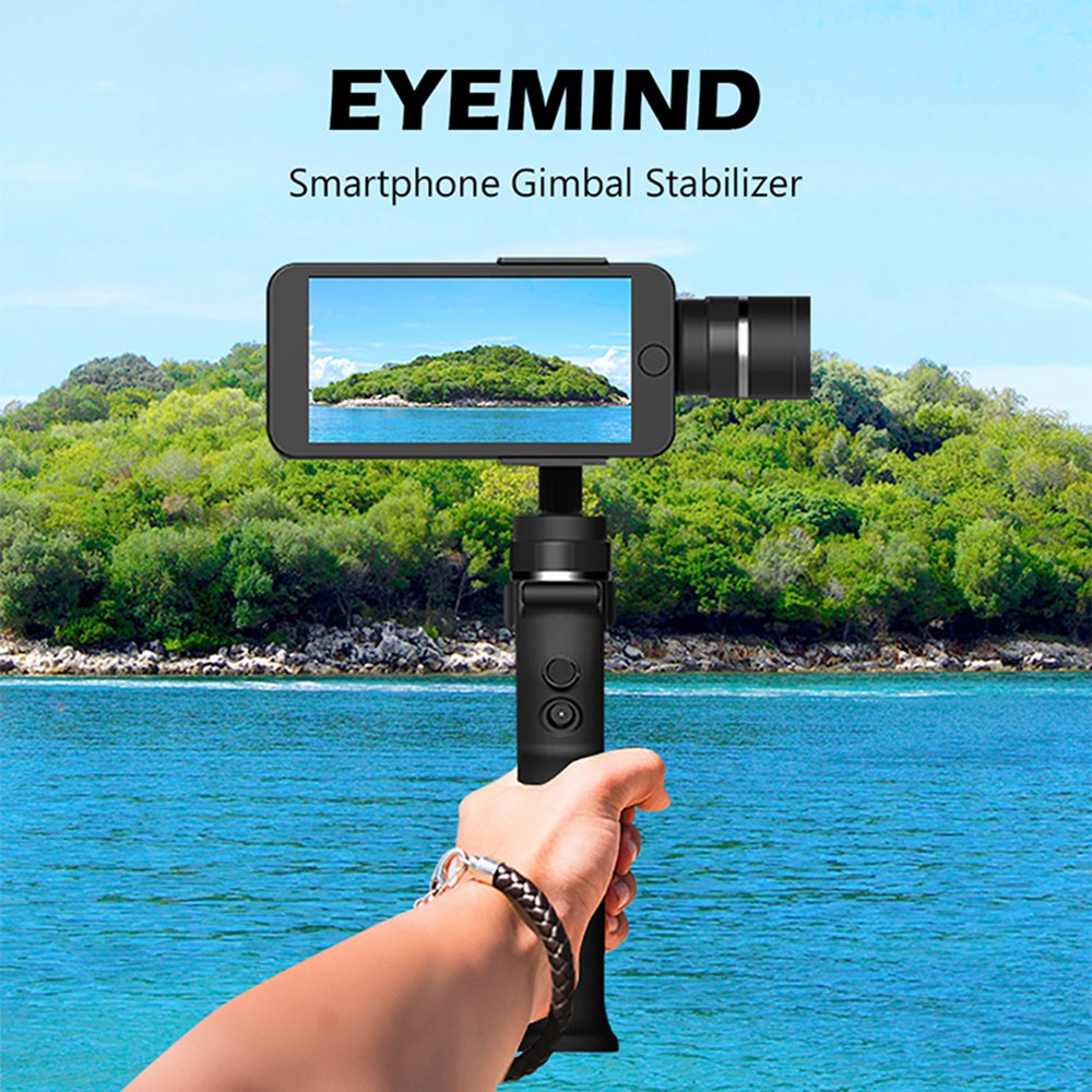 Beyondsky Eyemind 3-Axis Intelligent Handheld Gimbal for Smartphone - Black