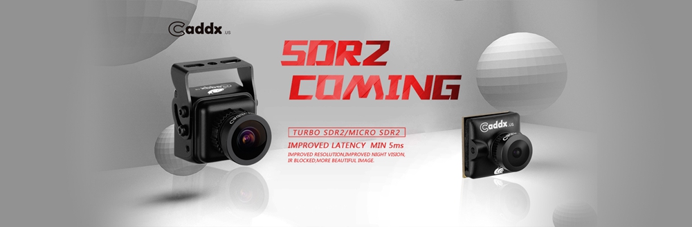 Caddx Turbo SDR2 Supper WDR 1200TVL 2mm 1/2.8" SONY Exmor-R STARVIS Sensor N/P 16:9/4:3 Switchable - Green