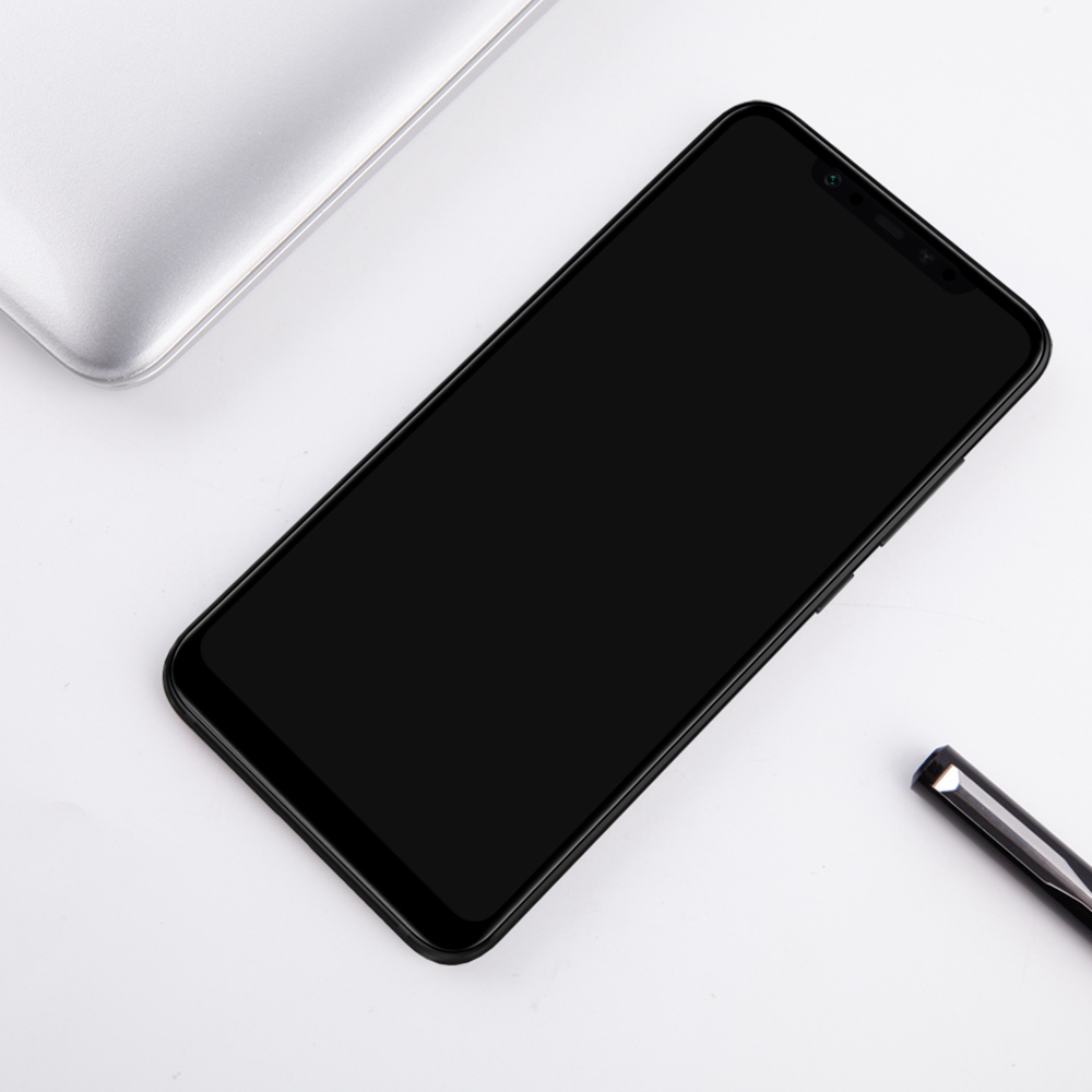 NILLKIN 3D CP+MAX Tempered Glass Film For Xiaomi Mi8 Explosion-proof Screen Protector - Black + Transparent