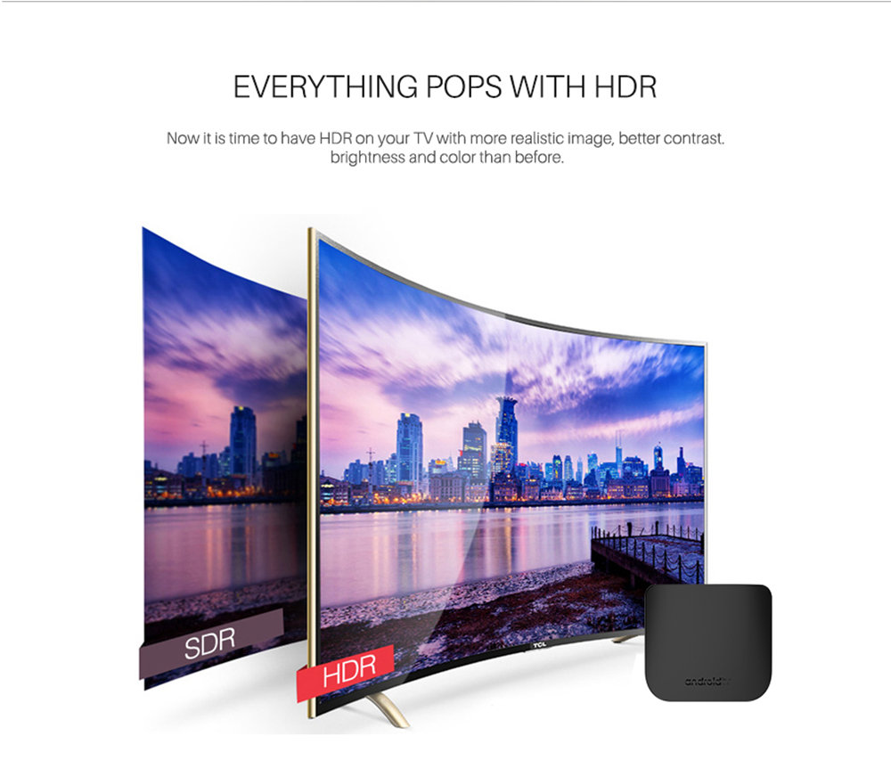 M8S PLUS W Amlogic S905W Android 7.1 2GB/16GB Support MAG25X Stalker 4K TV BOX 2.4G WIFI