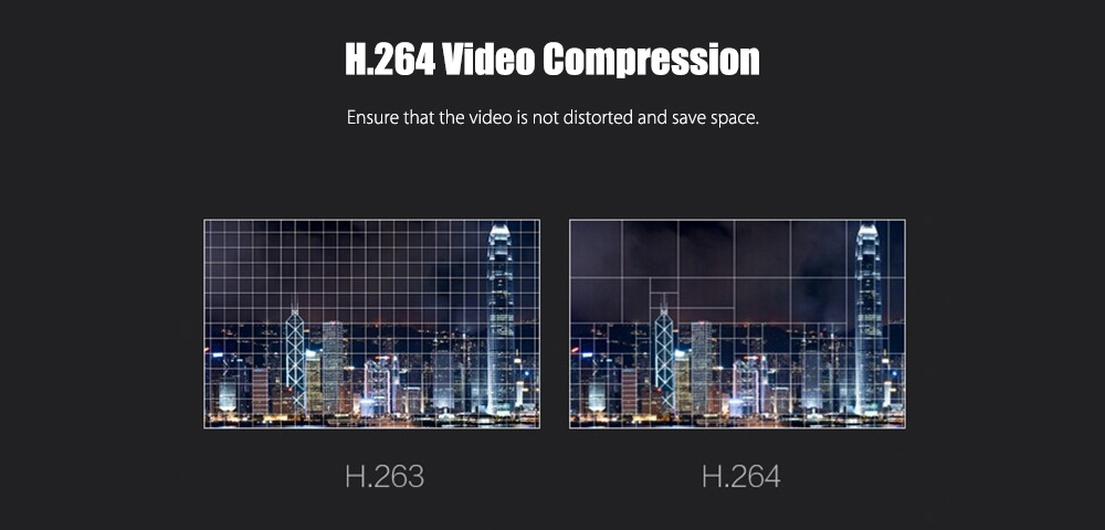 Quelima A3S Mini Car DVR 120 Degree Wide Angle FOV 1080P DV Camera Full HD Loop-cycle Recording Motion Detection - Black