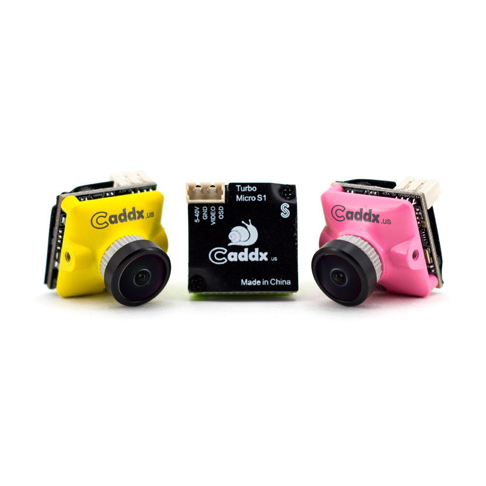 Caddx Turbo Micro SDR2 FPV Camera S-WDR 1200TVL 2.1mm 1/2.8" CMOS Sensor N/P 16:9/4:3 Switchable - Pink