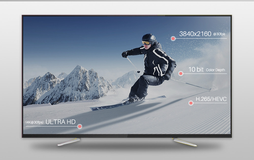 M8S PLUS W Amlogic S905W Android 7.1 2GB/16GB Support MAG25X Stalker 4K TV BOX 2.4G WIFI