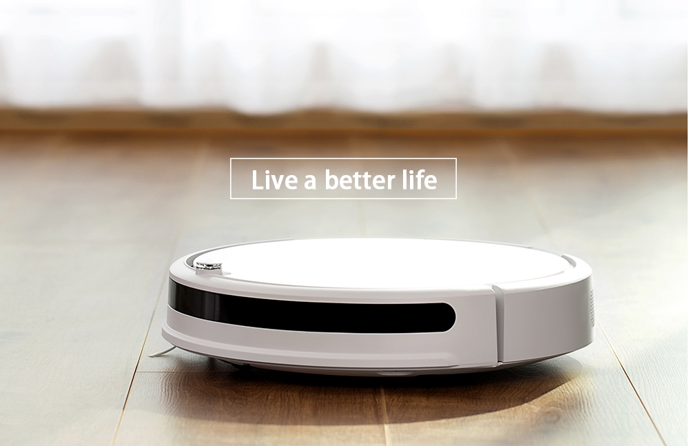 Xiaomi Xiaowa Robot Vacuum Cleaner Youth Version APP Remote Control 1600Pa Suction 640ml Dust Bin 2600mAh Battery MI Vacuum Cleaner -White