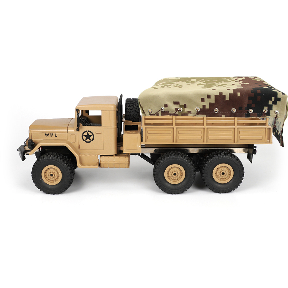 WPL B-1 B-16 B-24 RC Car Spare Parts Canvas Truck Hood Cover - Jungle Camouflage