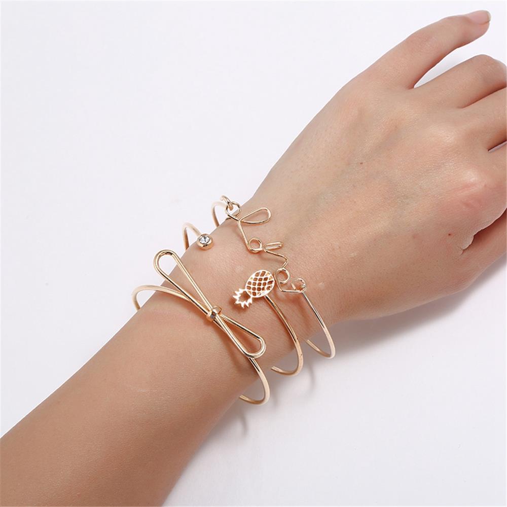 Fashion Beautiful Stylish Jewelry Bracelets BZ0784 - Gold