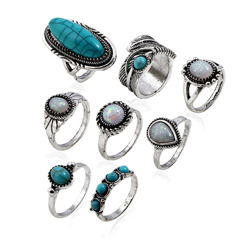 Fashion Beautiful Stylish Women's Jewelry Rings - Silver