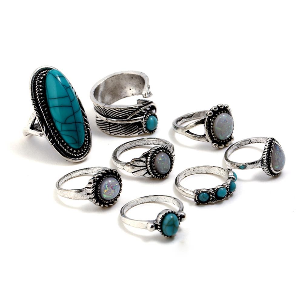 Fashion Beautiful Stylish Women's Jewelry Rings - Silver