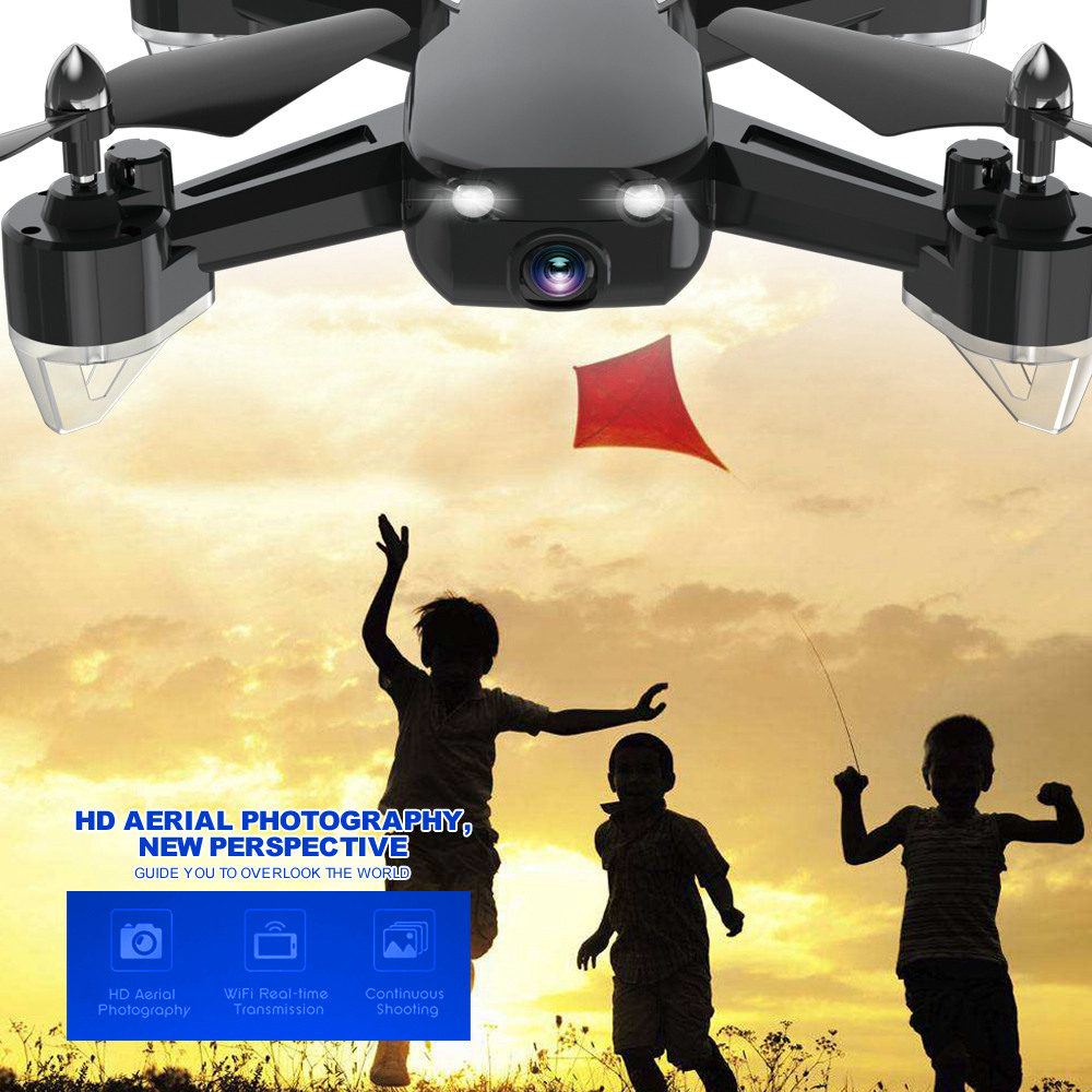 FQ777 FQ40 WiFi FPV RC Quadcopter with 2MP HD Camera Altitude Hold Headless Mode RTF - Black