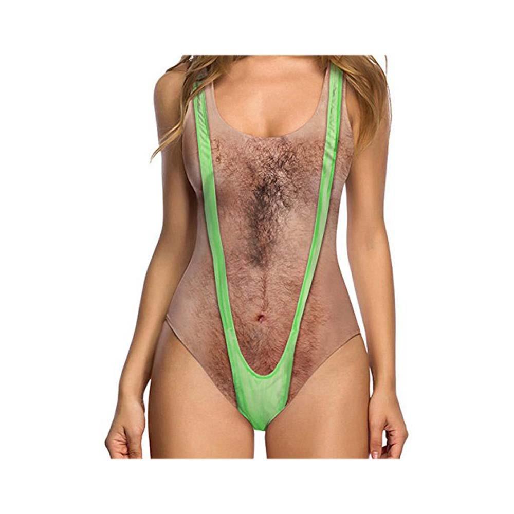Women Sexy Halter Siamese Bikini One-piece Swimsuit Swimwear Tights Size S