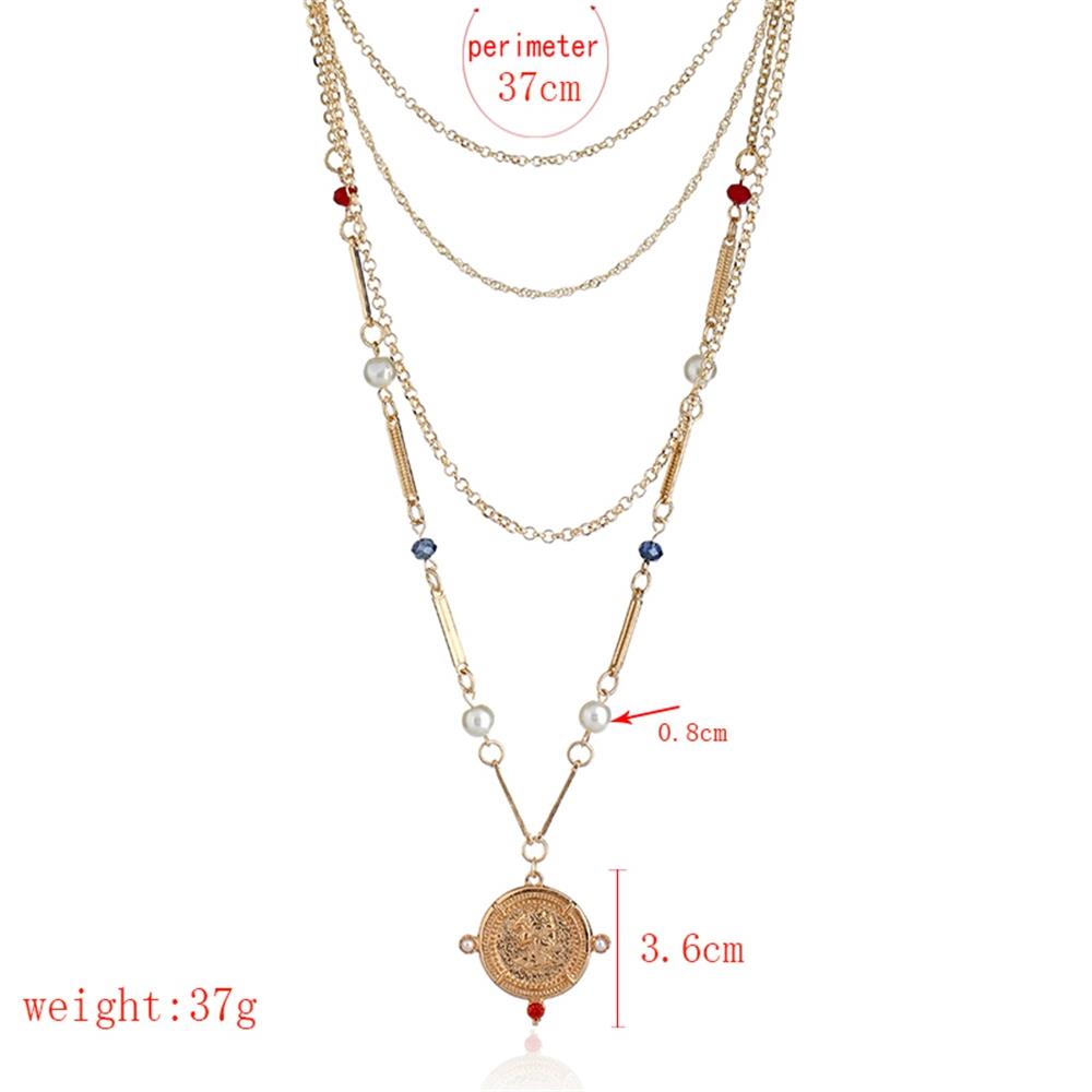 Fashion Beautiful Stylish Jewelry Women's Necklace - Gold