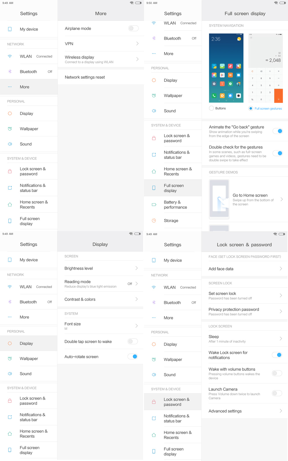 Xiaomi Mi Pad 4 WiFi 8.0 Inch 1920*1200 16:10 FHD Screen Qualcomm Snapdragon 660 3GB + 32GB 13MP Rear Camera 6000mAh MIUI 9 - Black