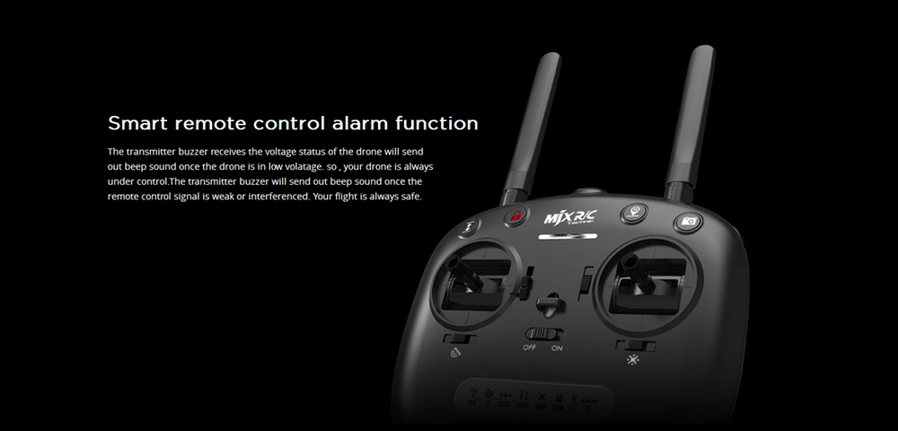 MJX Bugs 3 B3 Pro 5G WiFi FPV GPS Brushless RC Quadcopter with C6000 1080P Camera Independent ESC Follow Me Mode - RTF