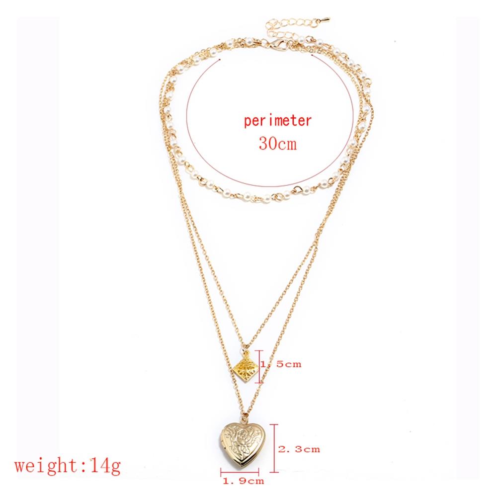 Fashion Beautiful Stylish Jewelry Women's Necklace - Gold
