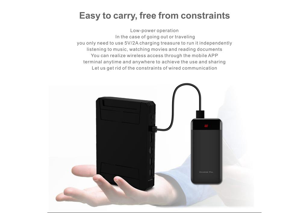 THL Super Box Wireless Storage S912 2GB/16GB Android 6.0 4K TV BOX 2.4G/5G Dual Band WIFI Bluetooth LAN SATA Port