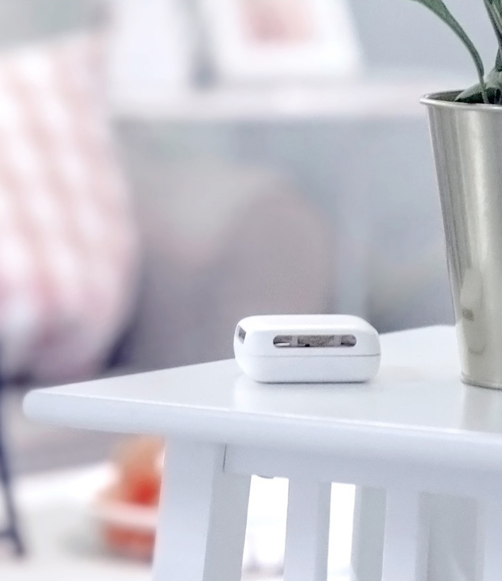 Xiaomi ZMI Portable Mosquito Repellent Centrifugal Evaporation Long-lasting Mosquito Repellent with Silicon Rope - White