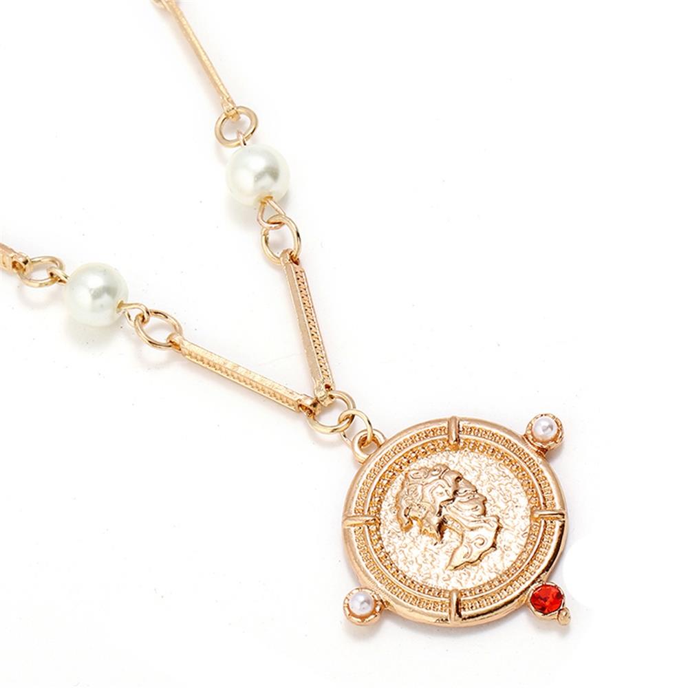 Fashion Beautiful Stylish Jewelry Women's Necklace - Gold