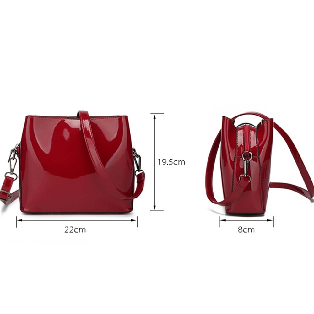 Fashion Women's Handbag Crossbody Bag Female Shoulder Bag Tote - Black