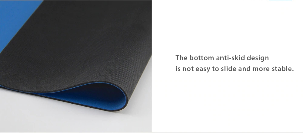 Original Xiaomi 800 x 400mm Mouse Pad Water-Resistant With Non-Slip Rubber Base For Keyboard And Mouse - Black