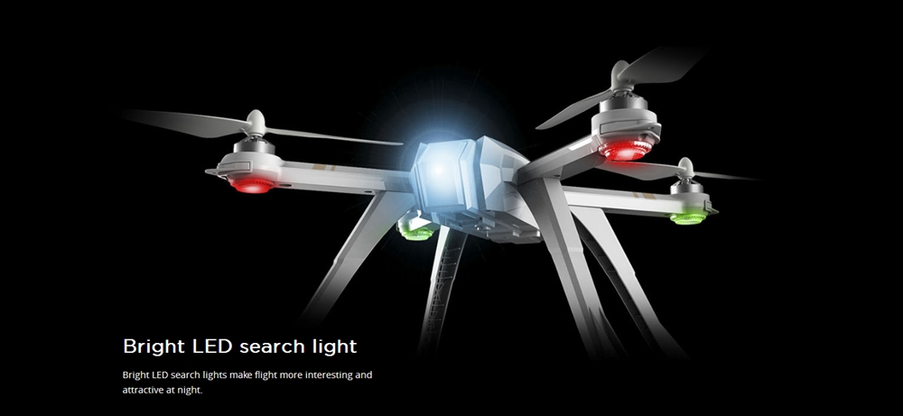 MJX Bugs 3 B3 Pro 5G WiFi FPV GPS Brushless RC Quadcopter with C6000 1080P Camera Independent ESC Follow Me Mode - RTF
