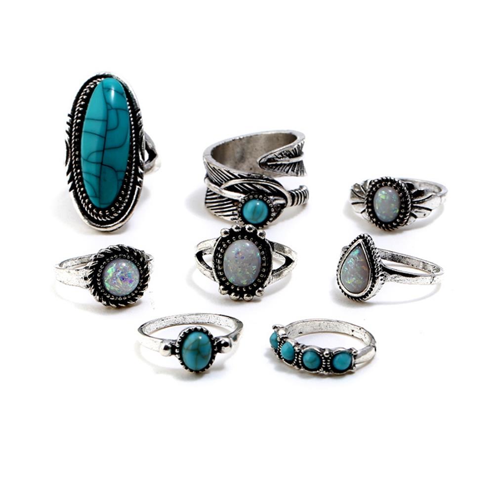Fashion Beautiful Stylish Women's Jewelry Rings - Silver