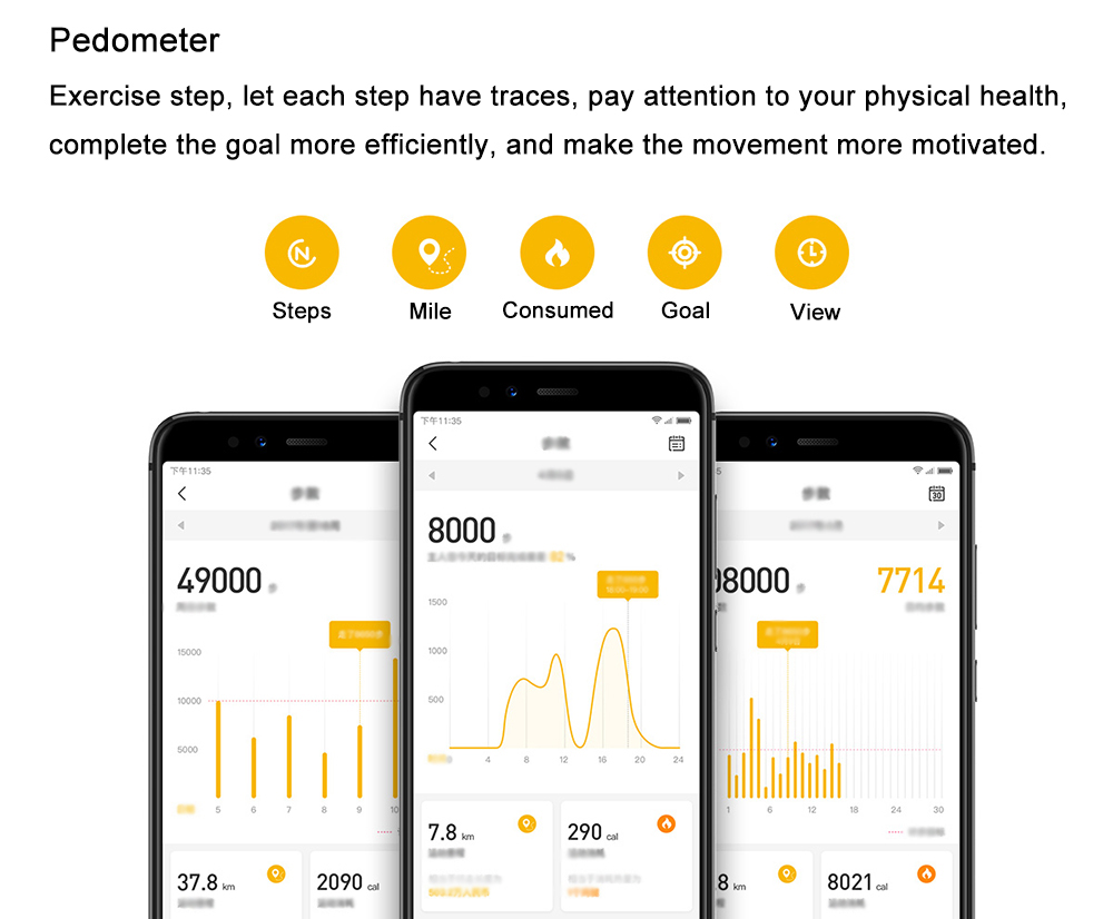 Lenovo Watch 9 Quartz Smartwatch 5ATM Water Resistant Bluetooth 5.0 Heart Rate Monitor Message Reminder - Black