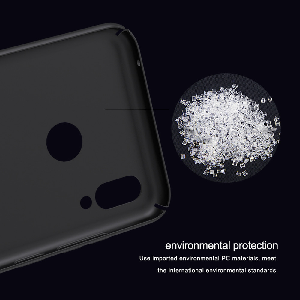 NILLKIN Hard Phone Case For HUAWEI Honor Play Protective Back Cover - Black