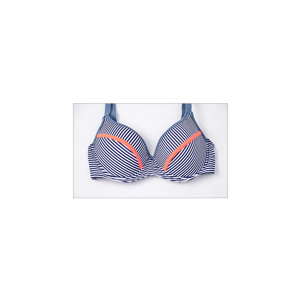 Women Sexy Fashion Comfortable Swimwear Big Size Swimsuit Plus Size 3XL - Grey