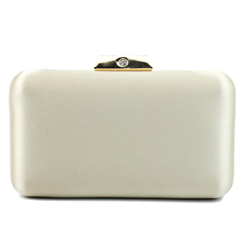 Women Clutches Bag Ladies Shoulder Chain Bag Tote for Party Banquet Evening Bag-Gold