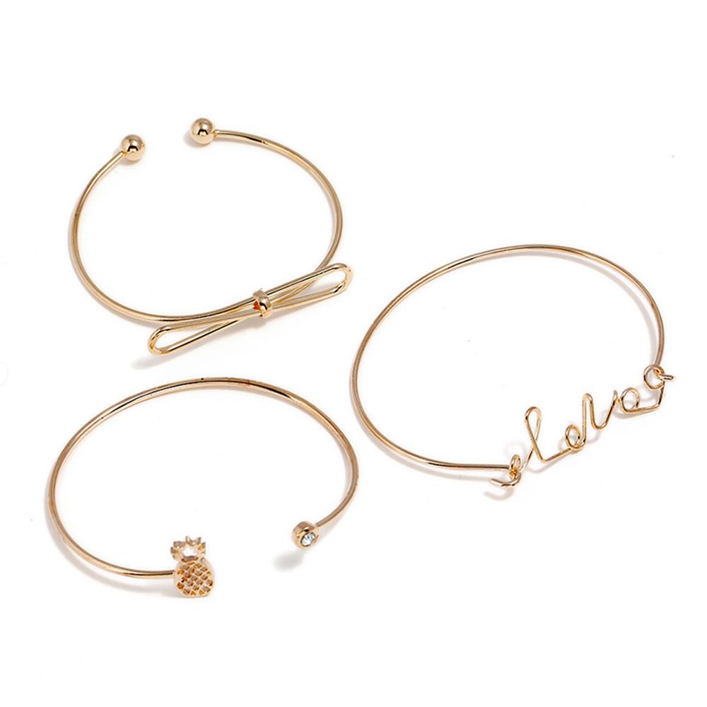 Fashion Beautiful Stylish Jewelry Bracelets BZ0784 - Gold