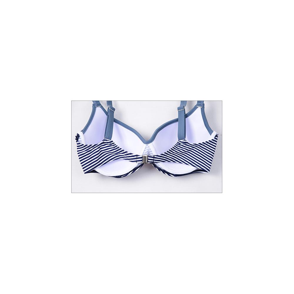 Women Sexy Fashion Comfortable Swimwear Big Size Swimsuit Plus Size 3XL - Grey