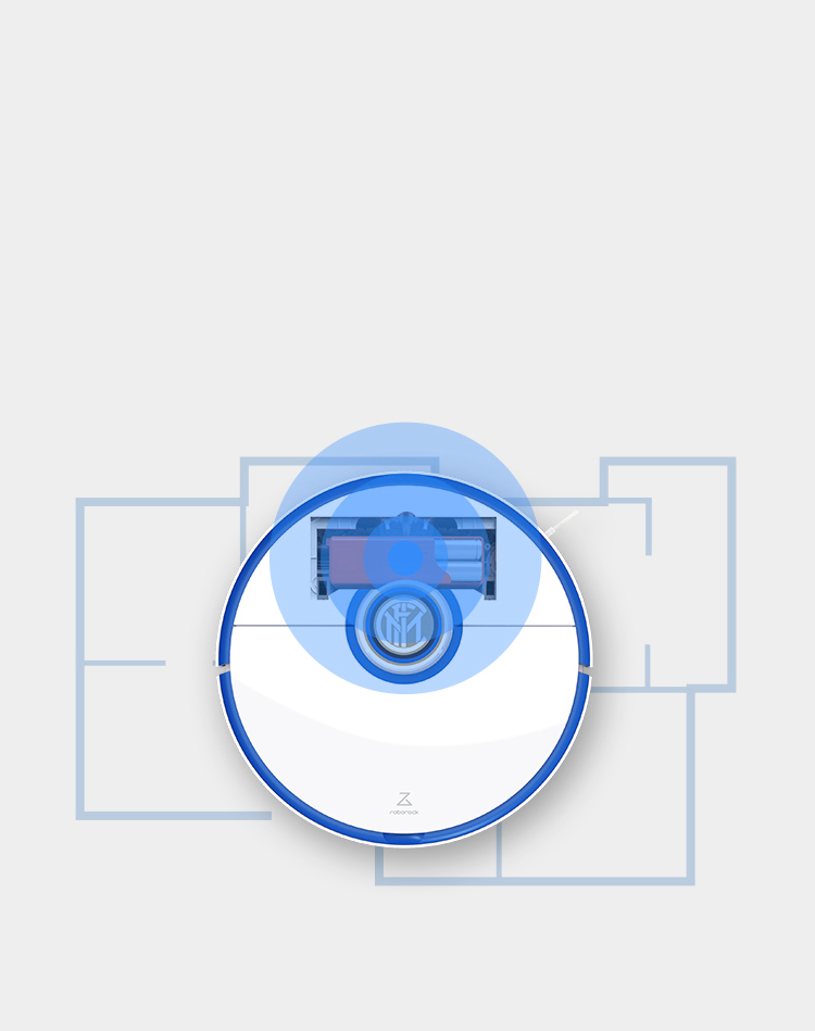 Xiaomi S52 Mi Roborock Cleaning Robot Customized version of the football star voice package - Inter Milan Custom Edition