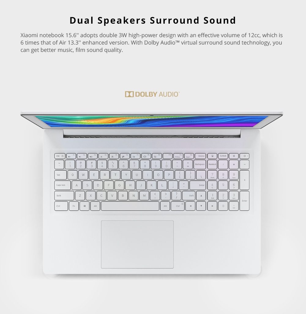 Xiaomi Mi Notebook Intel Core i5-8250U Quad-Core 15.6" FHD Screen 1920*1080 GeForce® MX110 2GB DDR5 4GB DDR4 128GB SSD 1TB HDD - Dark Grey