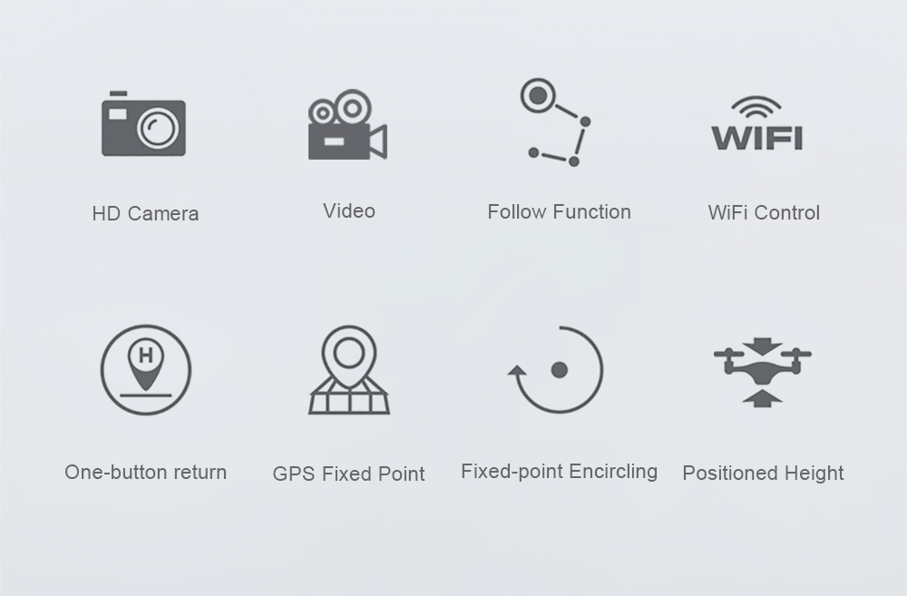 SG900-S GPS WiFi 720P HD Wide-Angle FPV Foldable RC Quadcopter with Altitude Hold Mode RTF
