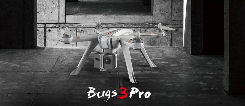 MJX Bugs 3 B3 Pro 5G C6000 1080P WiFi FPV GPS Brushless RC Drone with Independent ESC Follow Me Mode - Two Battery