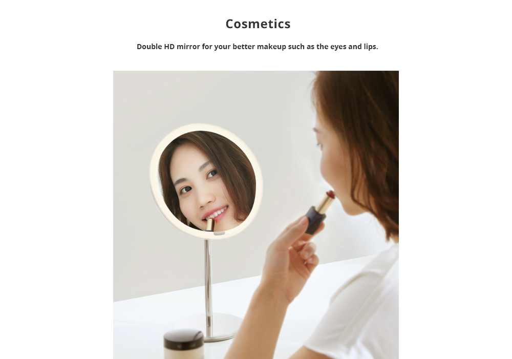 Yeelight LED Smart Lighting Mirror Smart Sensor Ra94 Reality Analog Natural Light Three Level Modes - White