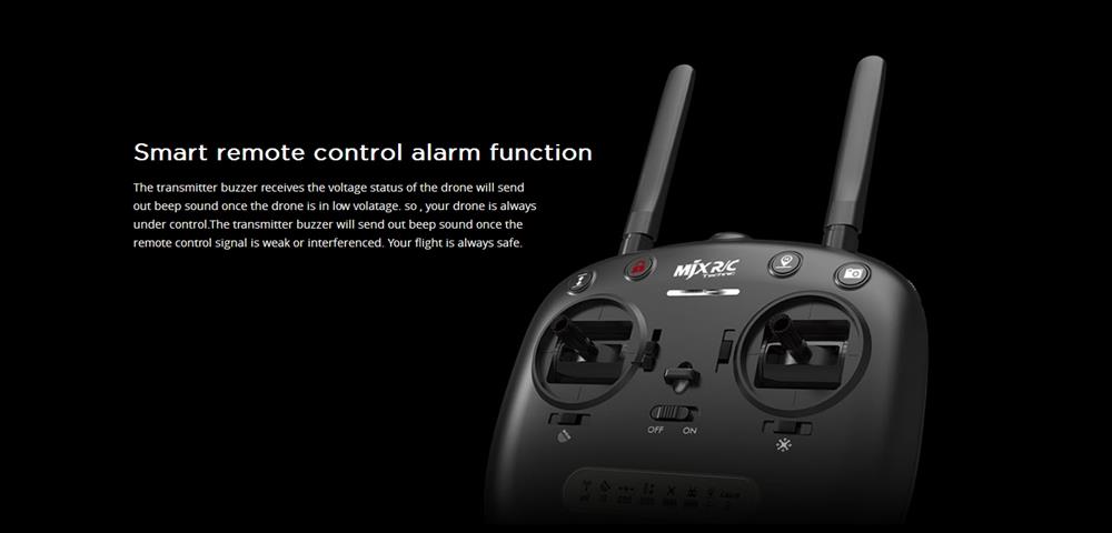 MJX Bugs 3 B3 Pro 5G C6000 1080P WiFi FPV GPS Brushless RC Drone with Independent ESC Follow Me Mode - Two Battery
