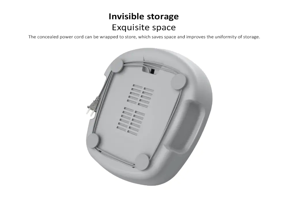 Xiaomi LERAVAN Kneading Foot Massager Air Pressure Massage Hot Compress Therapy 3D Get Massage Head - Grey