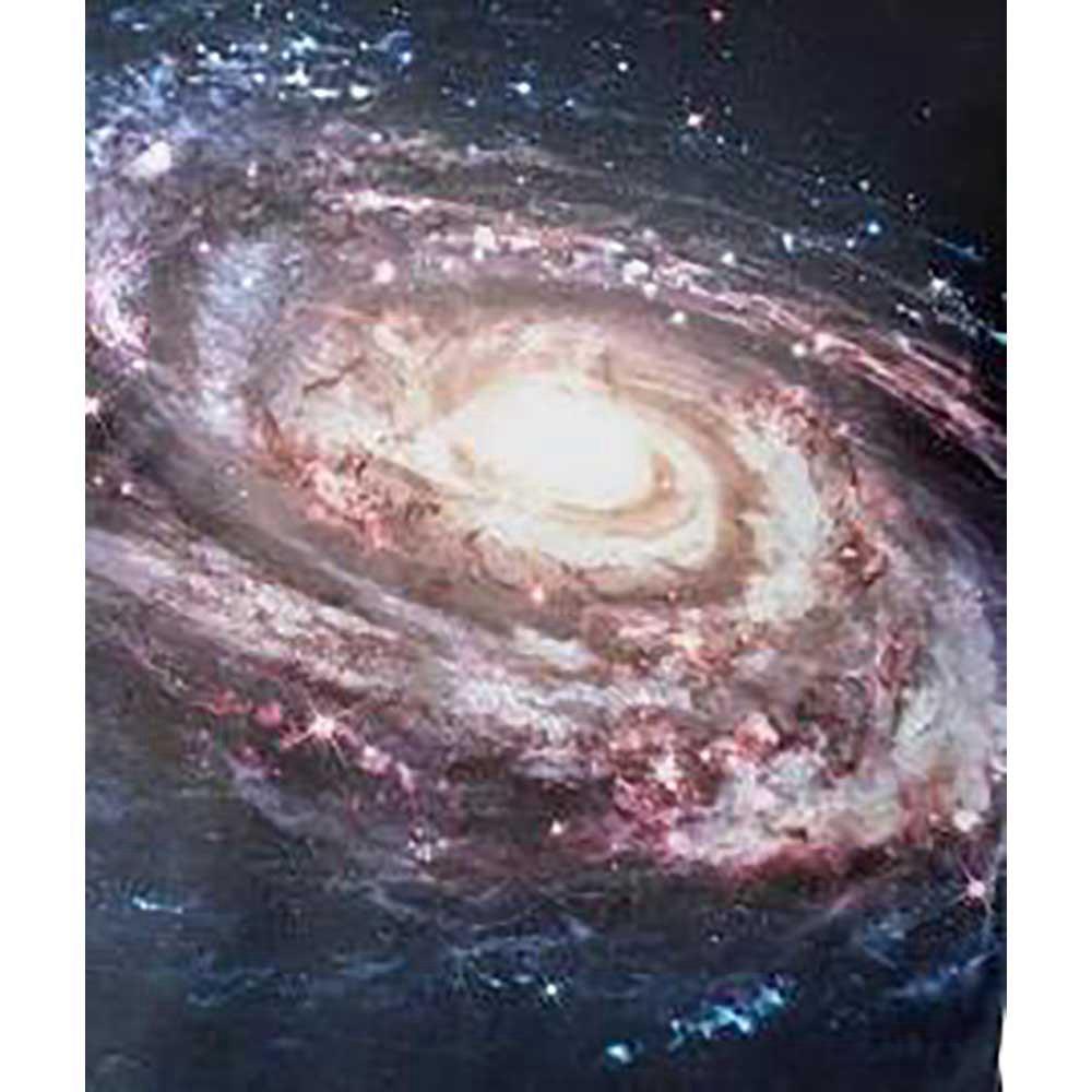 3D Printed Cosmic Nebula Men's Summer Unisex Short Sleeve T-shirt Size XL - Black