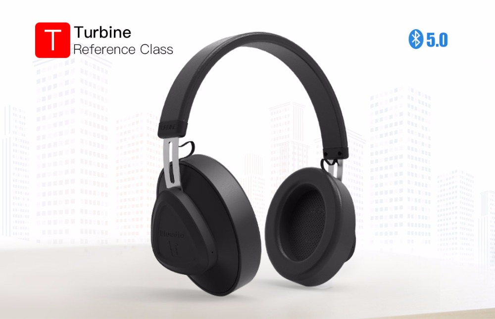 Bluedio TM Wireless Bluetooth Headphones Noise Reduction Stereo Headset - Black