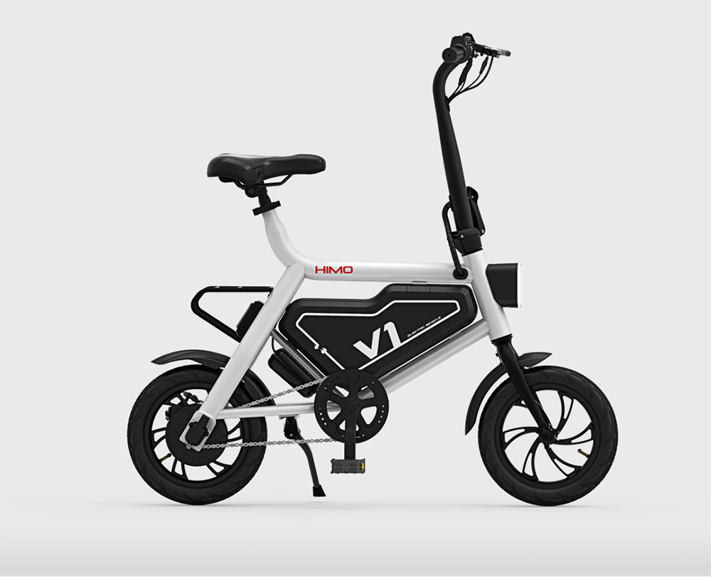 Xiaomi HIMO Portable Folding Electric Moped Bicycle Ergonomic Design Multi-mode Riding - Orange