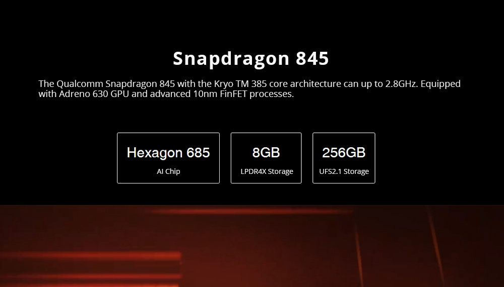 Meizu 16th 6.0 Inch 4G LTE Smartphone Snapdragon 845 6GB 128GB 12.0MP+20.0MP Dual Rear Cameras Flyme 7 Fast Charge In Display Fingerprint - Black