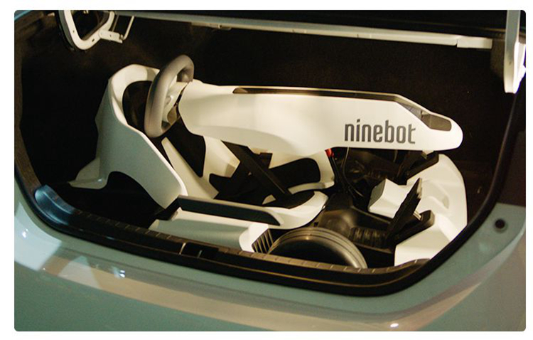 Segway Ninebot GoKart Kit For Xiaomi Ninebot N0.9 / MiniPRO Balance Scooter - White