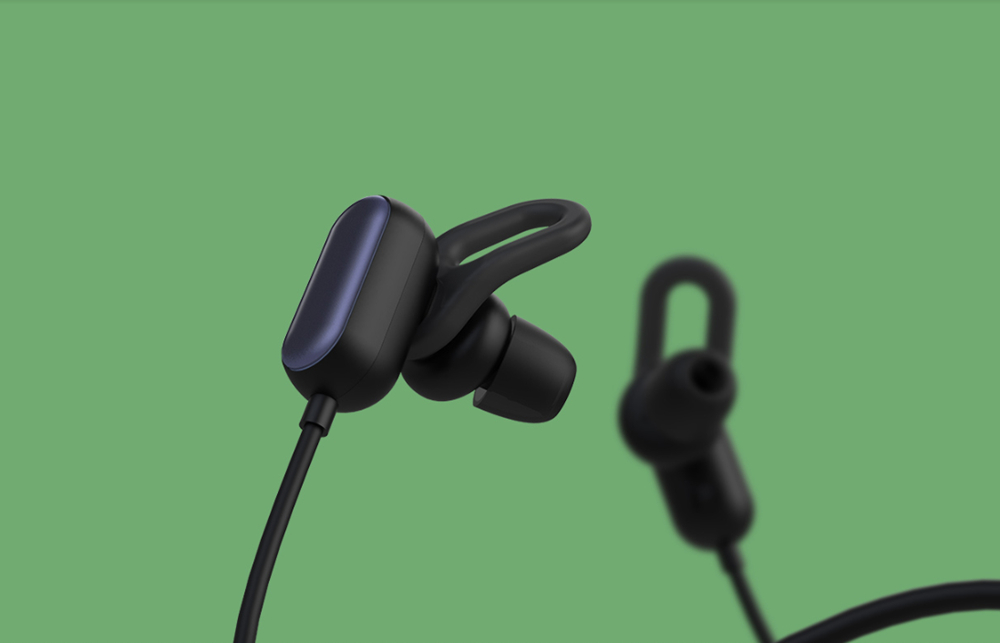 Xiaomi Wireless Bluetooth 4.1 Music Sport Earbuds Lite Anti-shedding sports ear design IPX4 Waterproof - White