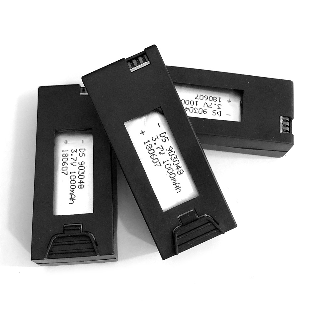 REDPAWZ R020 BLAST RC Drone Battery Charger Set 3.7V 1000mAh Battery + USB Charger